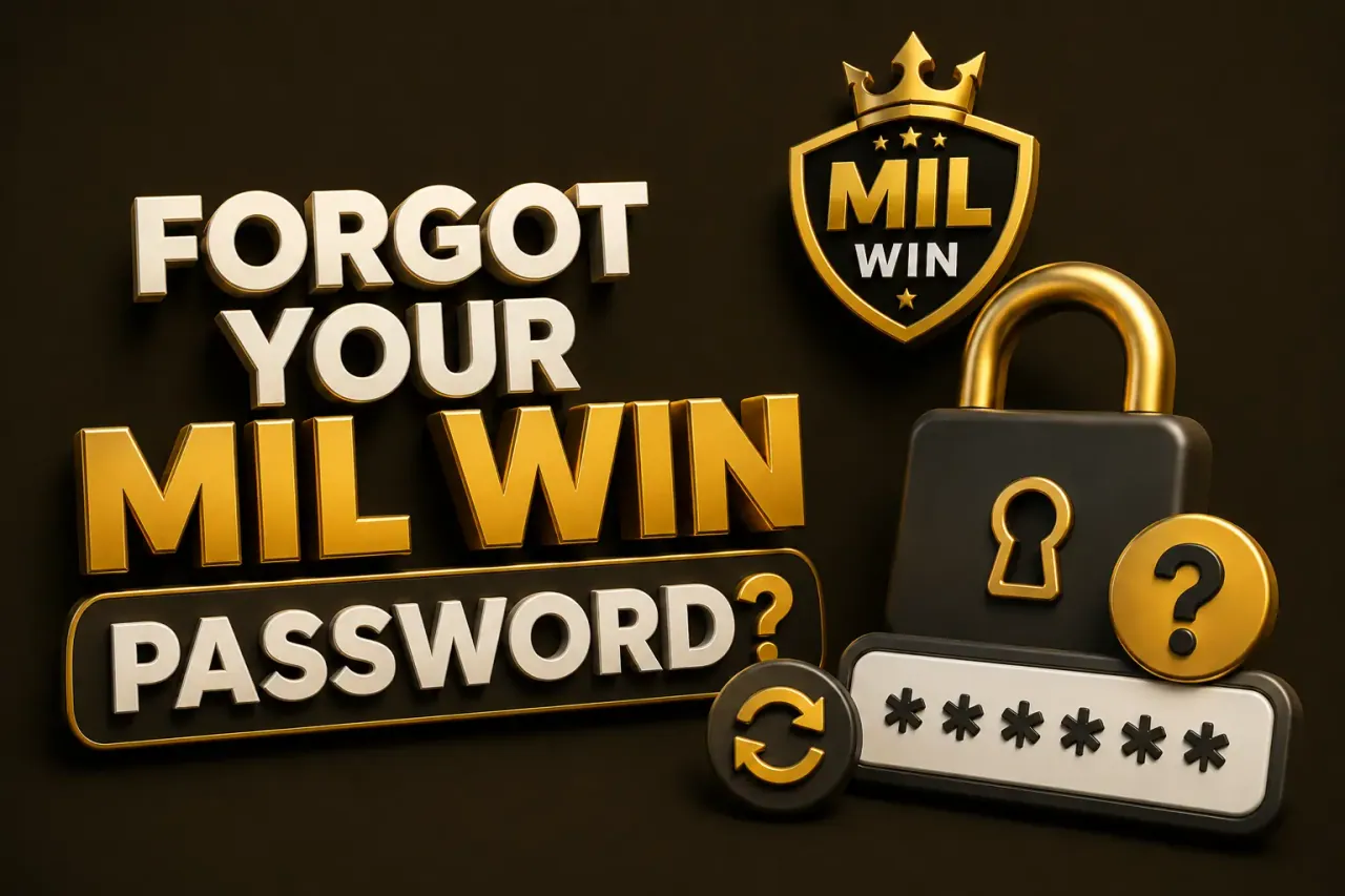 Padlock marked with a question mark beside a masked password field and reset arrows